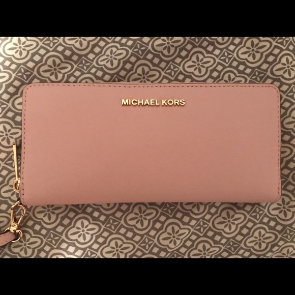 Michael Kors Waller JetSet Travel Light Pink - Picture 5 of 5